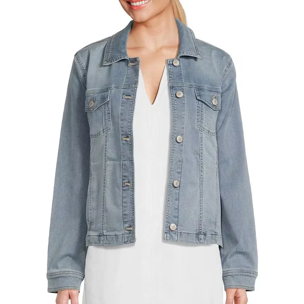 Tommy Bahama
Leila Stretch Twill Woven Notch Collar Denim
Jacket - Picture 1 of 5